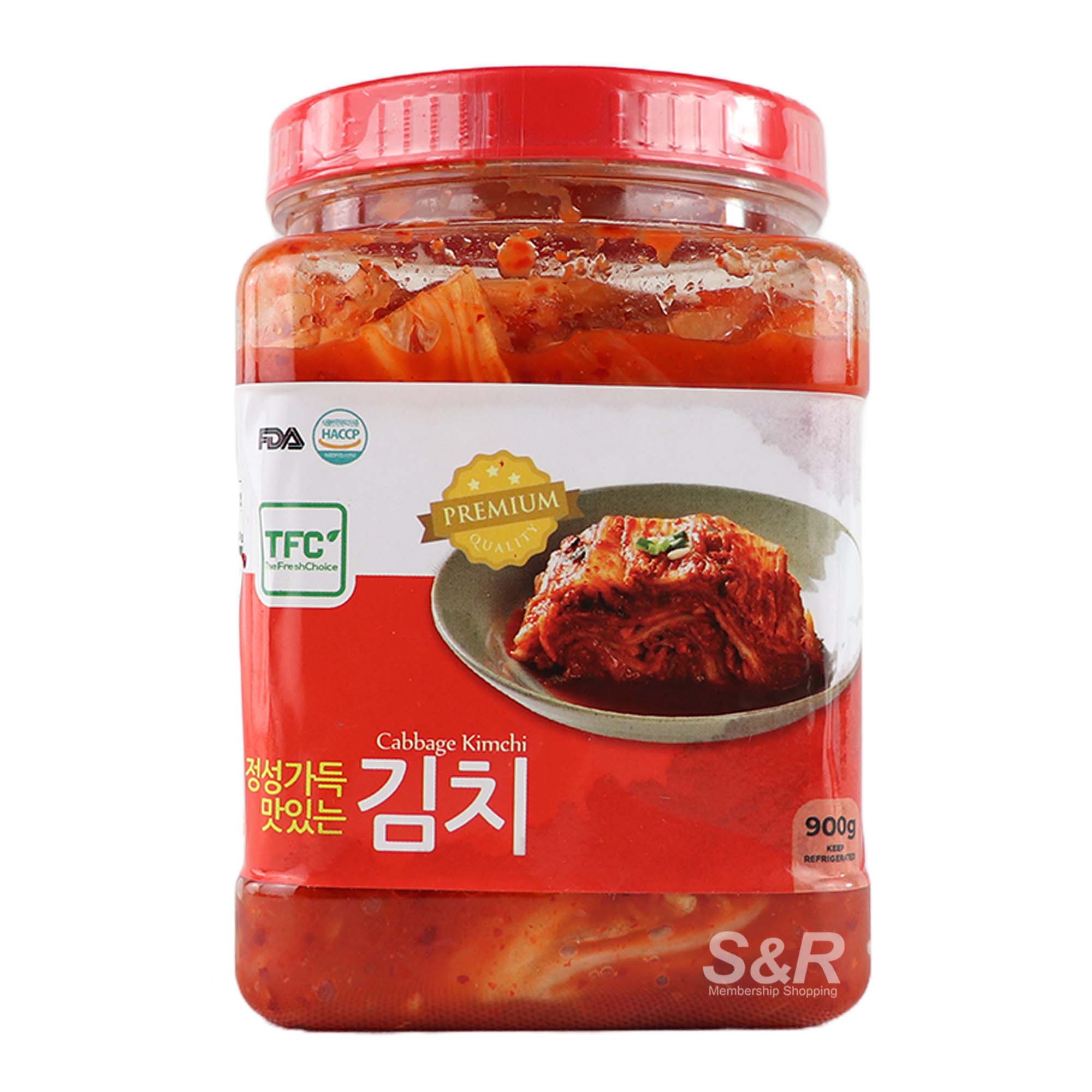 TFC Cabbage Kimchi 900g TFC Cabbage Kimchi 900g
